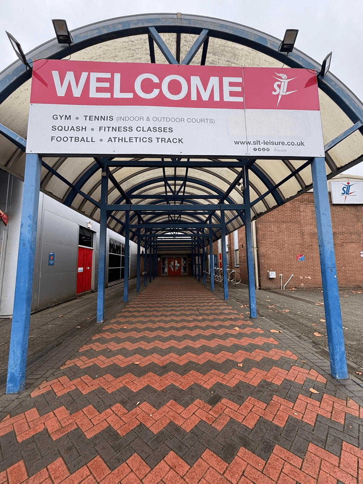 Parking facilities at Tipton Sports Academy